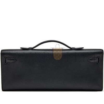 HERMES MASTER BLACK SWIFT KELLY CUT GOLD HARDWARE (31*13*2.5cm) HERMES MASTER BLACK SWIFT KELLY CUT GOLD HARDWARE (31*13*2.5cm)